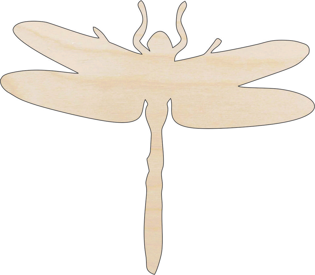 Dragonfly - Laser Cut Out Unfinished Wood Craft Shape BUG80