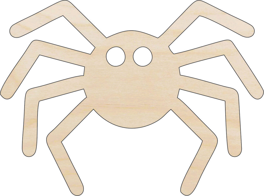 Spider - Laser Cut Out Unfinished Wood Craft Shape BUG82
