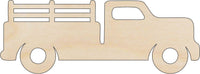 Truck Wood Craft Shape - Laser Cut Baltic Birch Unfinished DIY Wood Art Supplies CAR108 - The Wood Shape Store