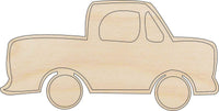 Truck Wood Craft Shape - Laser Cut Baltic Birch Unfinished DIY Wood Art Supplies CAR113 - The Wood Shape Store