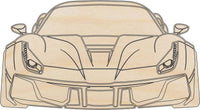 Car Wood Craft Shape - Laser Cut Baltic Birch Unfinished DIY Wood Art Supplies CAR125 - The Wood Shape Store