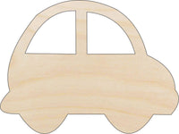 Car Wood Craft Shape - Laser Cut Baltic Birch Unfinished DIY Wood Art Supplies CAR142 - The Wood Shape Store