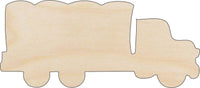 Military Truck Wood Craft Shape - Laser Cut Baltic Birch Unfinished DIY Wood Art Supplies CAR46 - The Wood Shape Store