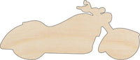 Motorcycle Wood Craft Shape - Laser Cut Baltic Birch Unfinished DIY Wood Art Supplies CAR68 - The Wood Shape Store