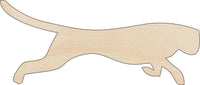 Cheetah Wood Craft Shape - Laser Cut Baltic Birch Unfinished DIY Wood Art Supplies CAT29 - The Wood Shape Store