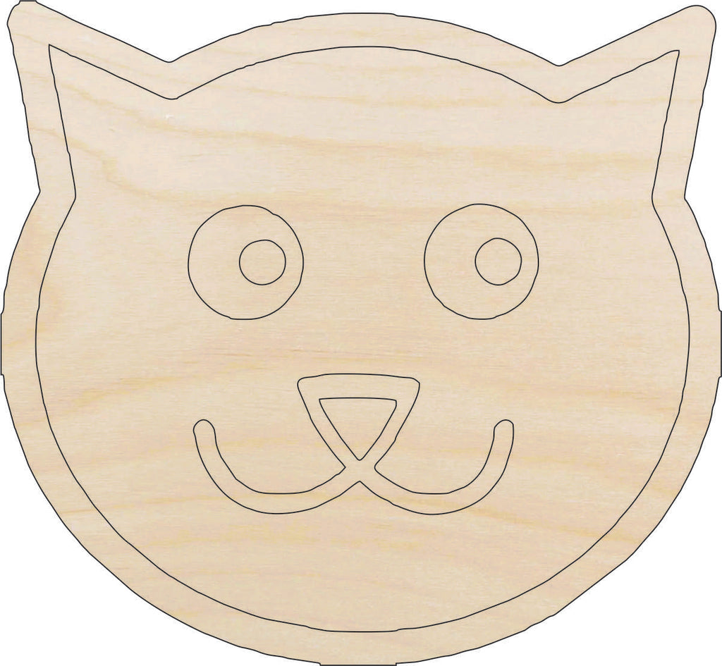 Cat - Laser Cut Out Unfinished Wood Craft Shape CAT9