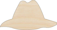 Hat Wood Craft Shape - Laser Cut Baltic Birch Unfinished DIY Wood Art Supplies CLT105 - The Wood Shape Store