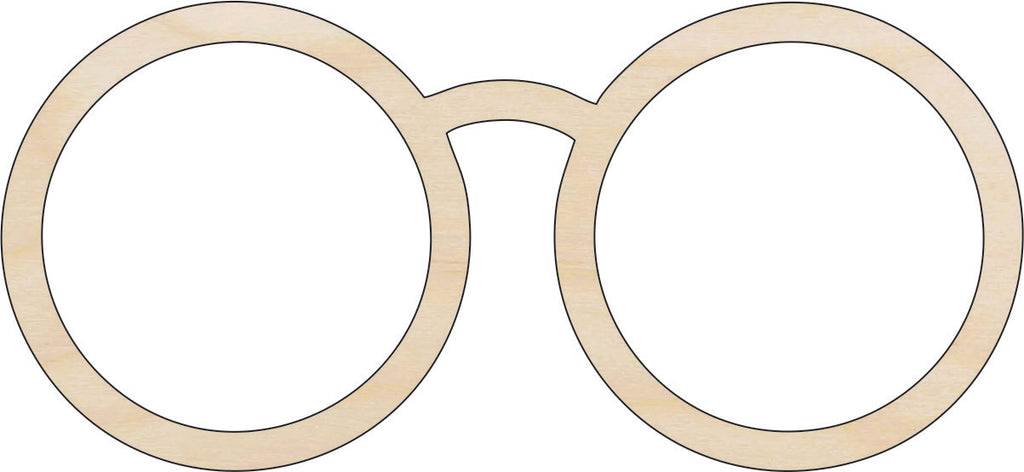 Clothing Glasses - Laser Cut Out Unfinished Wood Craft Shape CLT40