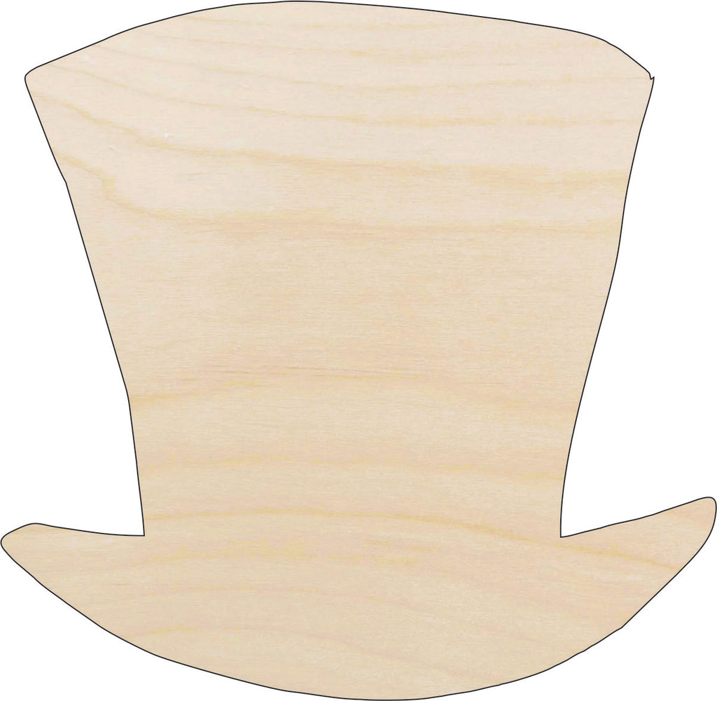 Hat - Laser Cut Wood Shape CLT61