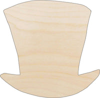 Hat Wood Craft Shape - Laser Cut Baltic Birch Unfinished DIY Wood Art Supplies CLT61 - The Wood Shape Store