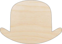 Hat Wood Craft Shape - Laser Cut Baltic Birch Unfinished DIY Wood Art Supplies CLT99 - The Wood Shape Store
