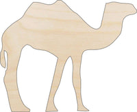 Camel Wood Craft Shape - Laser Cut Baltic Birch Unfinished DIY Wood Art Supplies CML2 - The Wood Shape Store