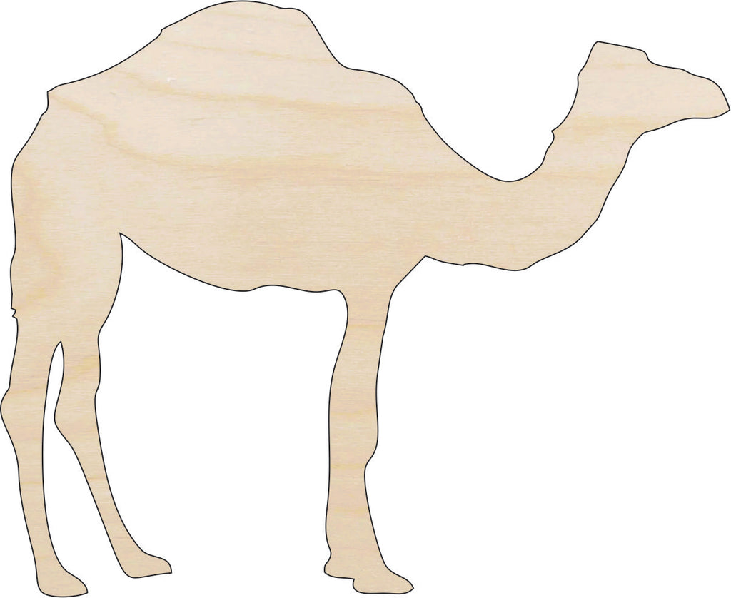 Camel - Laser Cut Out Unfinished Wood Craft Shape CML5