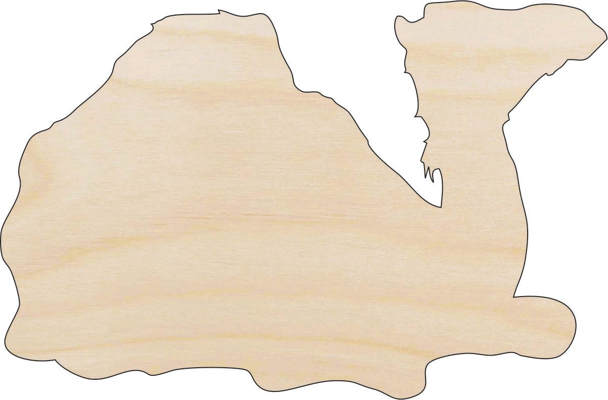 Camel Wood Craft Shape - Laser Cut Baltic Birch Unfinished DIY Wood Art Supplies CML7 - The Wood Shape Store