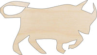 Cow Wood Craft Shape - Laser Cut Baltic Birch Unfinished DIY Wood Art Supplies COW19 - The Wood Shape Store