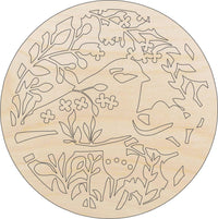 Bird Design Wood Craft Shape - Laser Cut Baltic Birch Unfinished DIY Wood Art Supplies CSTR20 - The Wood Shape Store