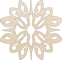 Design Wood Craft Shape - Laser Cut Baltic Birch Unfinished DIY Wood Art Supplies CSTR3 - The Wood Shape Store