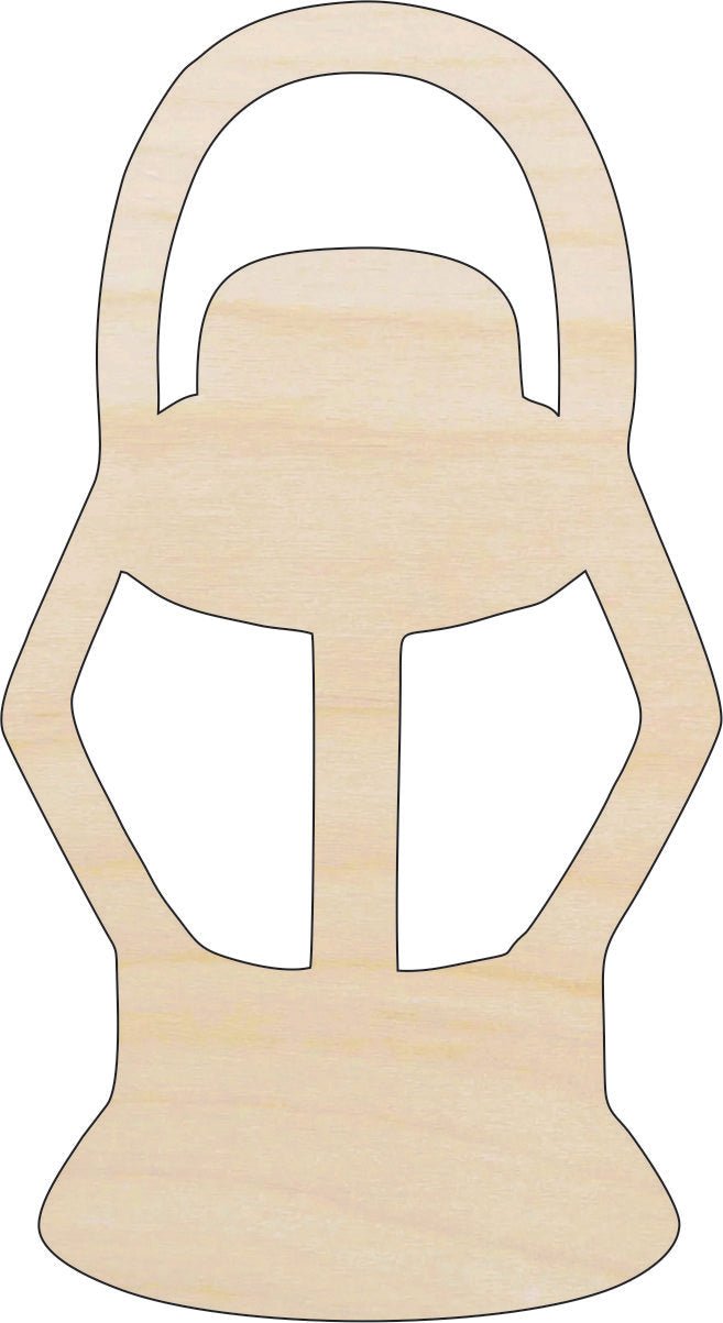 Lantern Wood Craft Shape - Laser Cut Baltic Birch Unfinished DIY Wood Art Supplies DCR28 - The Wood Shape Store