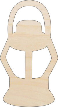 Lantern Wood Craft Shape - Laser Cut Baltic Birch Unfinished DIY Wood Art Supplies DCR28 - The Wood Shape Store