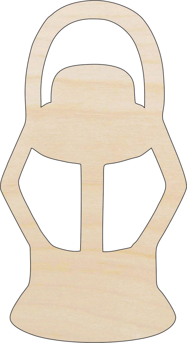 Lantern - Laser Cut Out Unfinished Wood Craft Shape DCR28