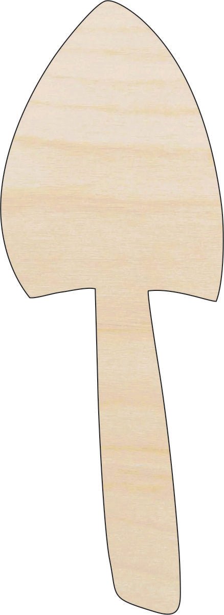 Spade Wood Craft Shape - Laser Cut Baltic Birch Unfinished DIY Wood Art Supplies DCR52 - The Wood Shape Store