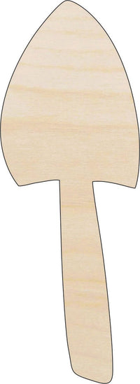 Spade Wood Craft Shape - Laser Cut Baltic Birch Unfinished DIY Wood Art Supplies DCR52 - The Wood Shape Store