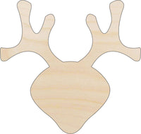 Deer Wood Craft Shape - Laser Cut Baltic Birch Unfinished DIY Wood Art Supplies DER16 - The Wood Shape Store