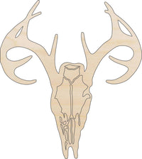 Deer Wood Craft Shape - Laser Cut Baltic Birch Unfinished DIY Wood Art Supplies DER18 - The Wood Shape Store