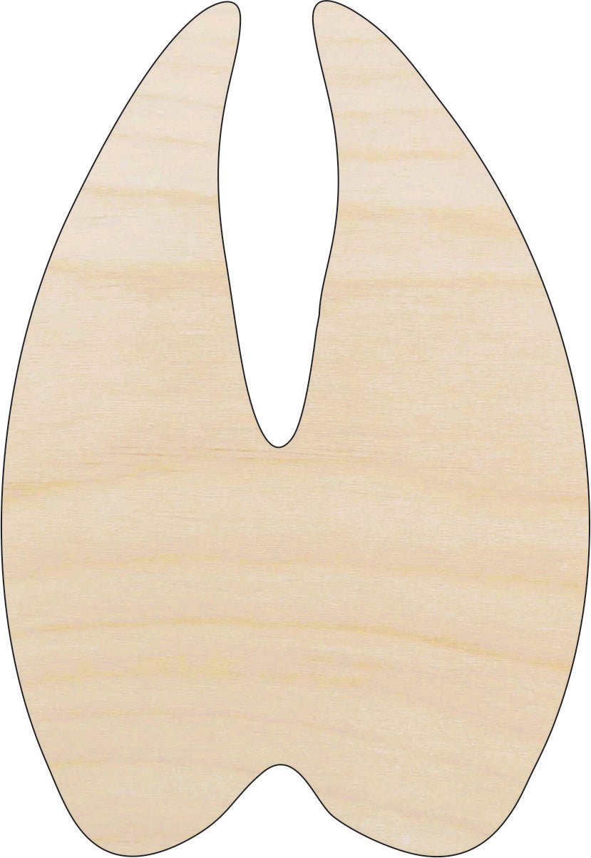 Deer Wood Craft Shape - Laser Cut Baltic Birch Unfinished DIY Wood Art Supplies DER21 - The Wood Shape Store