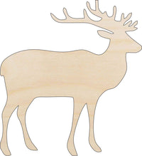 Deer Wood Craft Shape - Laser Cut Baltic Birch Unfinished DIY Wood Art Supplies DER24 - The Wood Shape Store