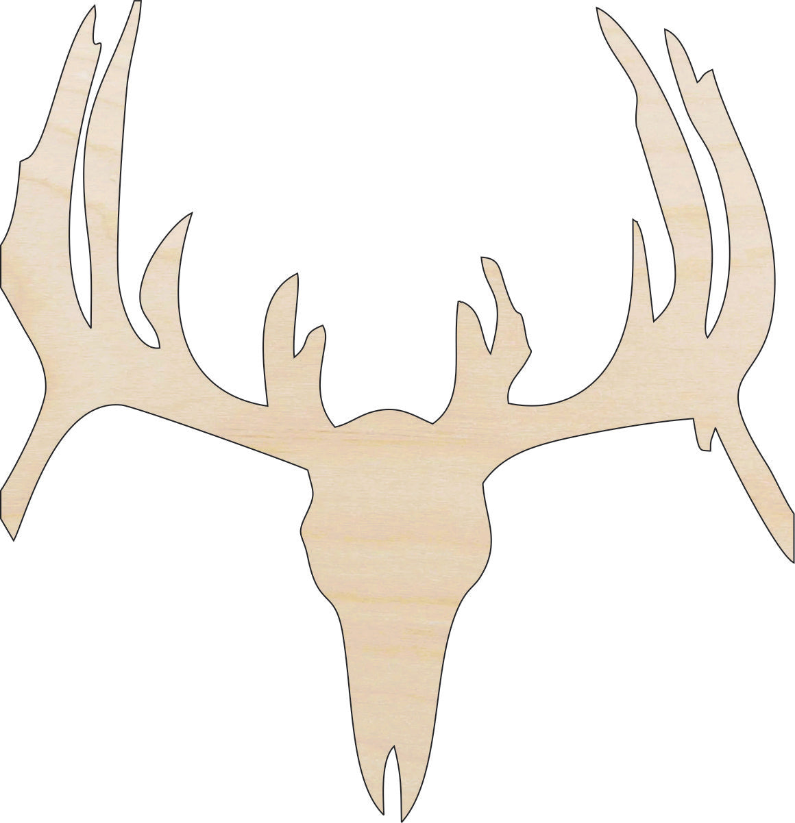 Deer - Laser Cut Out Unfinished Wood Craft Shape DER29