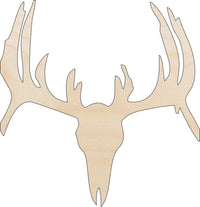 Deer Wood Craft Shape - Laser Cut Baltic Birch Unfinished DIY Wood Art Supplies DER29 - The Wood Shape Store