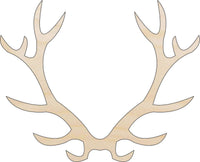 Deer Wood Craft Shape - Laser Cut Baltic Birch Unfinished DIY Wood Art Supplies DER58 - The Wood Shape Store