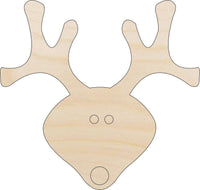 Deer Wood Craft Shape - Laser Cut Baltic Birch Unfinished DIY Wood Art Supplies DER7 - The Wood Shape Store