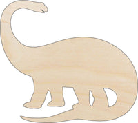 Dinosaur - Wood Craft Shape - Laser Cut Baltic Birch Unfinished DIY Wood Art Supplies DIN12 - The Wood Shape Store