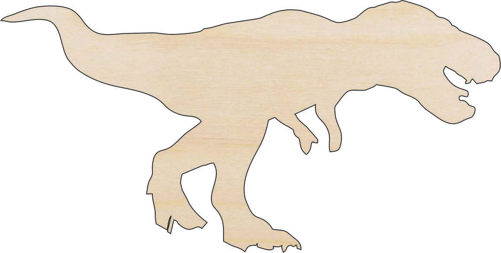 Tyrannosaurus Rex Dinosaur - Laser Cut Wood Shape DIN14