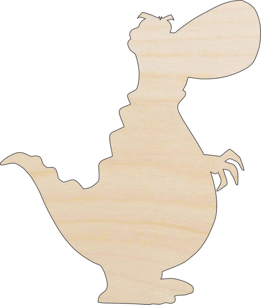 Dinosaur - Laser Cut Out Unfinished Wood Craft Shape DIN23