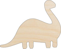 Dinosaur - Wood Craft Shape - Laser Cut Baltic Birch Unfinished DIY Wood Art Supplies DIN27 - The Wood Shape Store