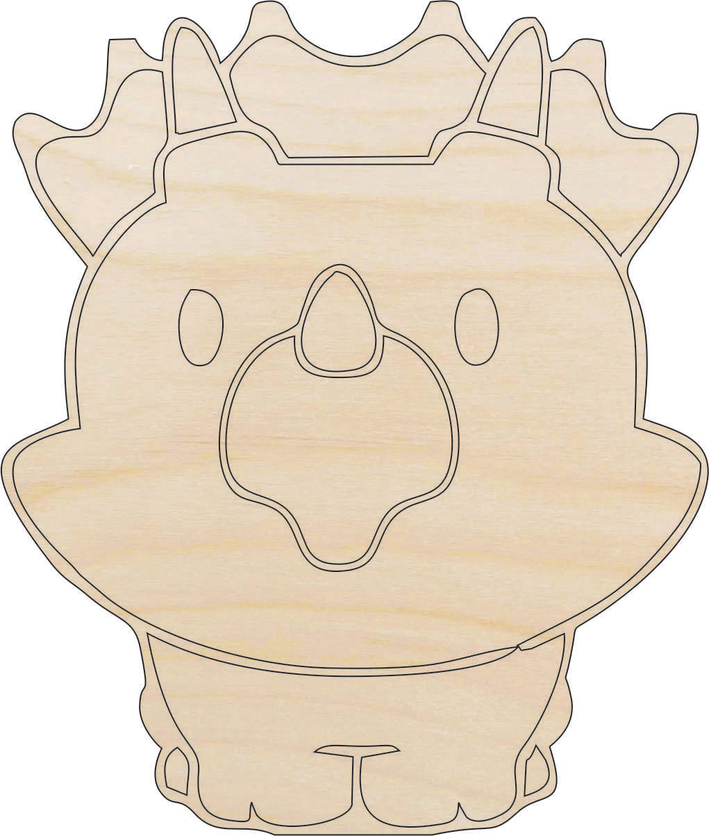 Dinosaur - Laser Cut Out Unfinished Wood Craft Shape DIN4 Dinosaur - Laser Cut Out Unfinished Wood Craft Shape DIN4