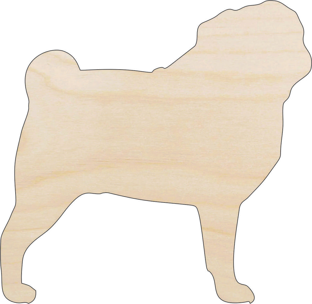 Dog - Laser Cut Out Unfinished Wood Craft Shape DOG10