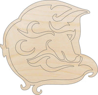 Dog Wood Craft Shape - Laser Cut Baltic Birch Unfinished DIY Wood Art Supplies DOG117 - The Wood Shape Store