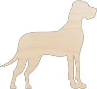 Dog Wood Craft Shape - Laser Cut Baltic Birch Unfinished DIY Wood Art Supplies DOG119 - The Wood Shape Store