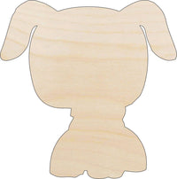 Dog Wood Craft Shape - Laser Cut Baltic Birch Unfinished DIY Wood Art Supplies DOG123 - The Wood Shape Store