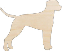 Dog Wood Craft Shape - Laser Cut Baltic Birch Unfinished DIY Wood Art Supplies DOG12 - The Wood Shape Store