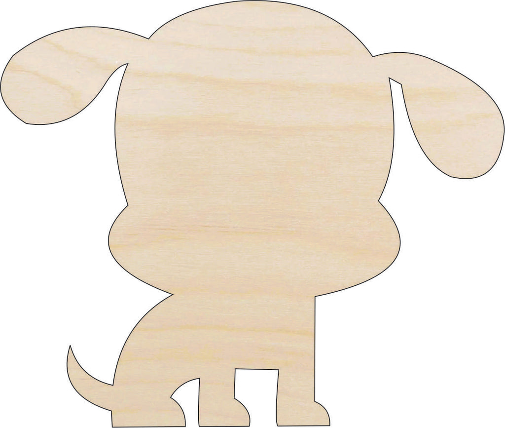 Dog - Laser Cut Out Unfinished Wood Craft Shape DOG132