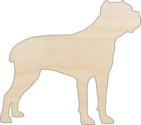 Dog Wood Craft Shape - Laser Cut Baltic Birch Unfinished DIY Wood Art Supplies DOG144 - The Wood Shape Store