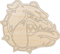 Dog Wood Craft Shape - Laser Cut Baltic Birch Unfinished DIY Wood Art Supplies DOG146 - The Wood Shape Store
