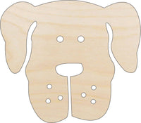 Dog Wood Craft Shape - Laser Cut Baltic Birch Unfinished DIY Wood Art Supplies DOG157 - The Wood Shape Store