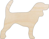 Dog Wood Craft Shape - Laser Cut Baltic Birch Unfinished DIY Wood Art Supplies DOG19 - The Wood Shape Store