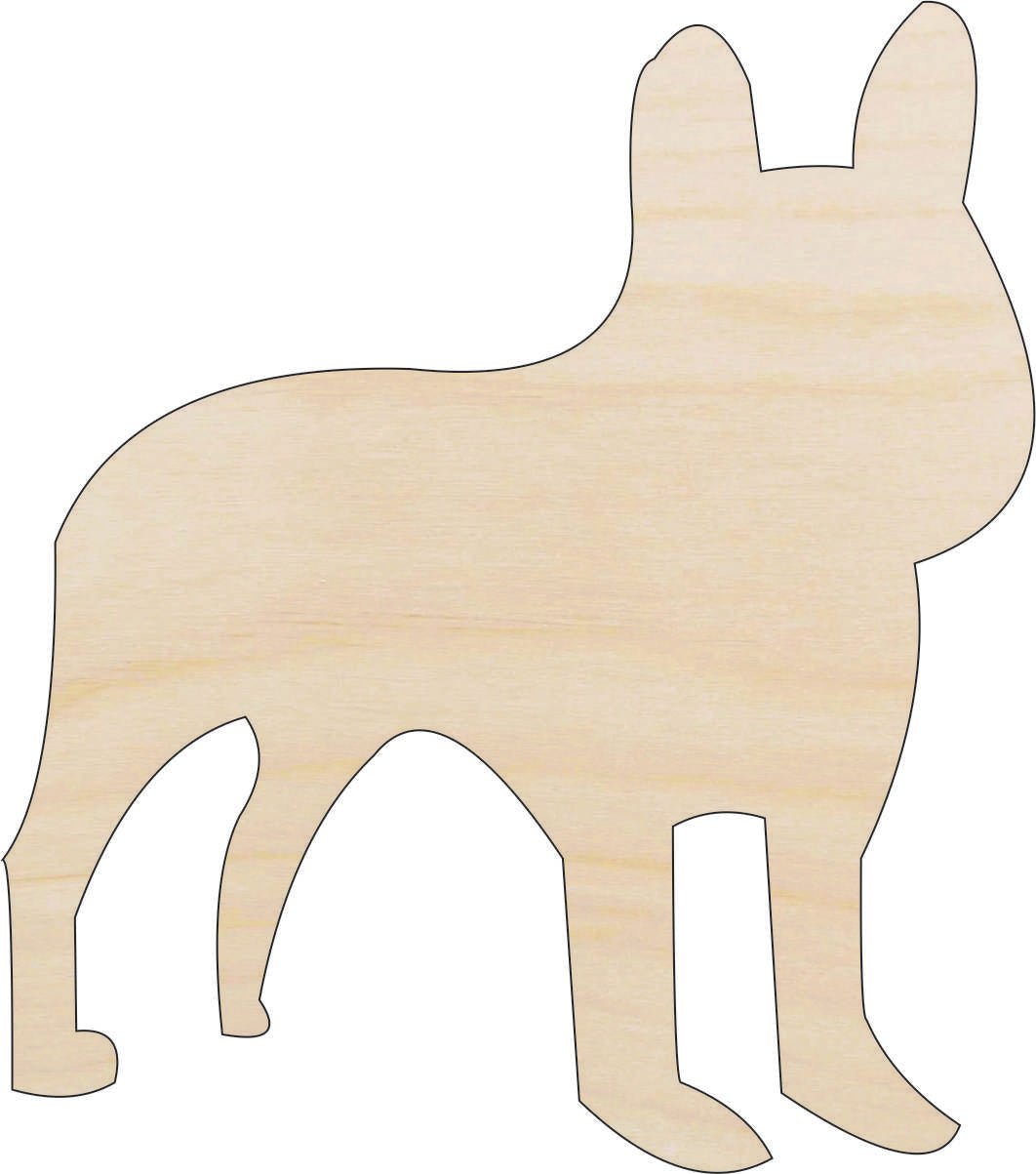 Dog Wood Craft Shape - Laser Cut Baltic Birch Unfinished DIY Wood Art Supplies DOG1 - The Wood Shape Store